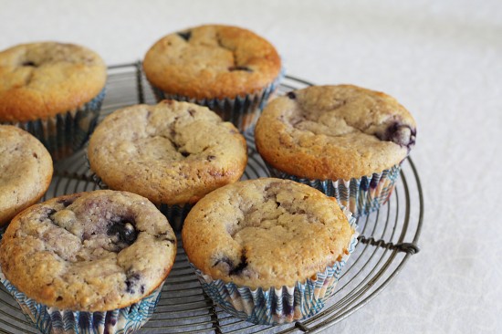 lemon blueberry cakes