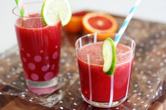 blood orange sparkler