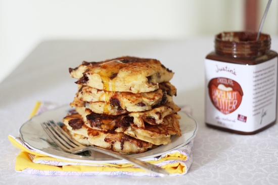 chocolate hazelnut pancakes