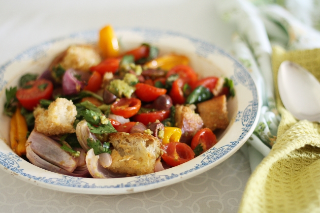 tomato bread salad