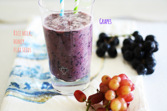 grape smoothie