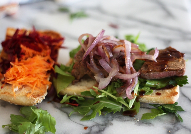 steak sandwich