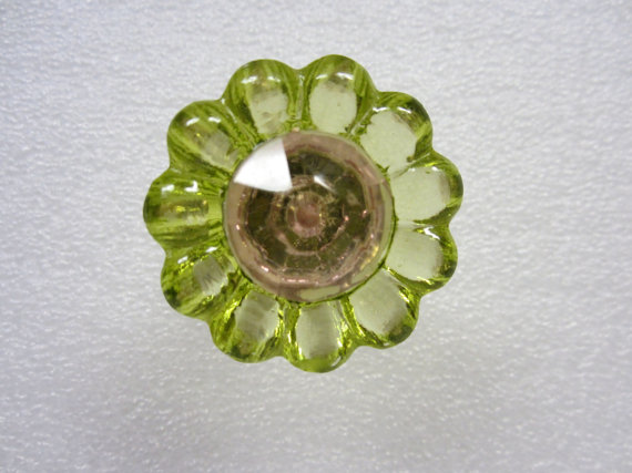 flower power drawer pull