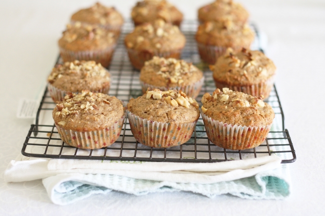 nutty muffins