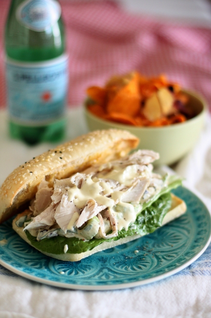 chicken salad roll