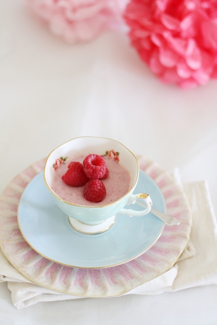 berry panna cotta