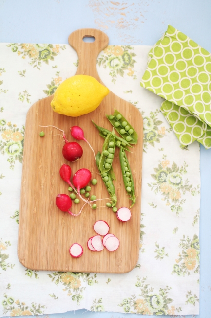 spring pea salad