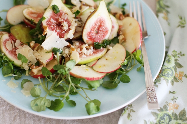 fig apple salad