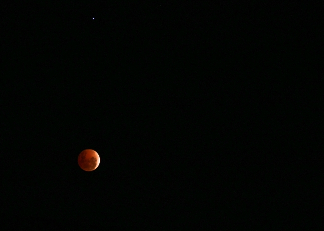 red moon