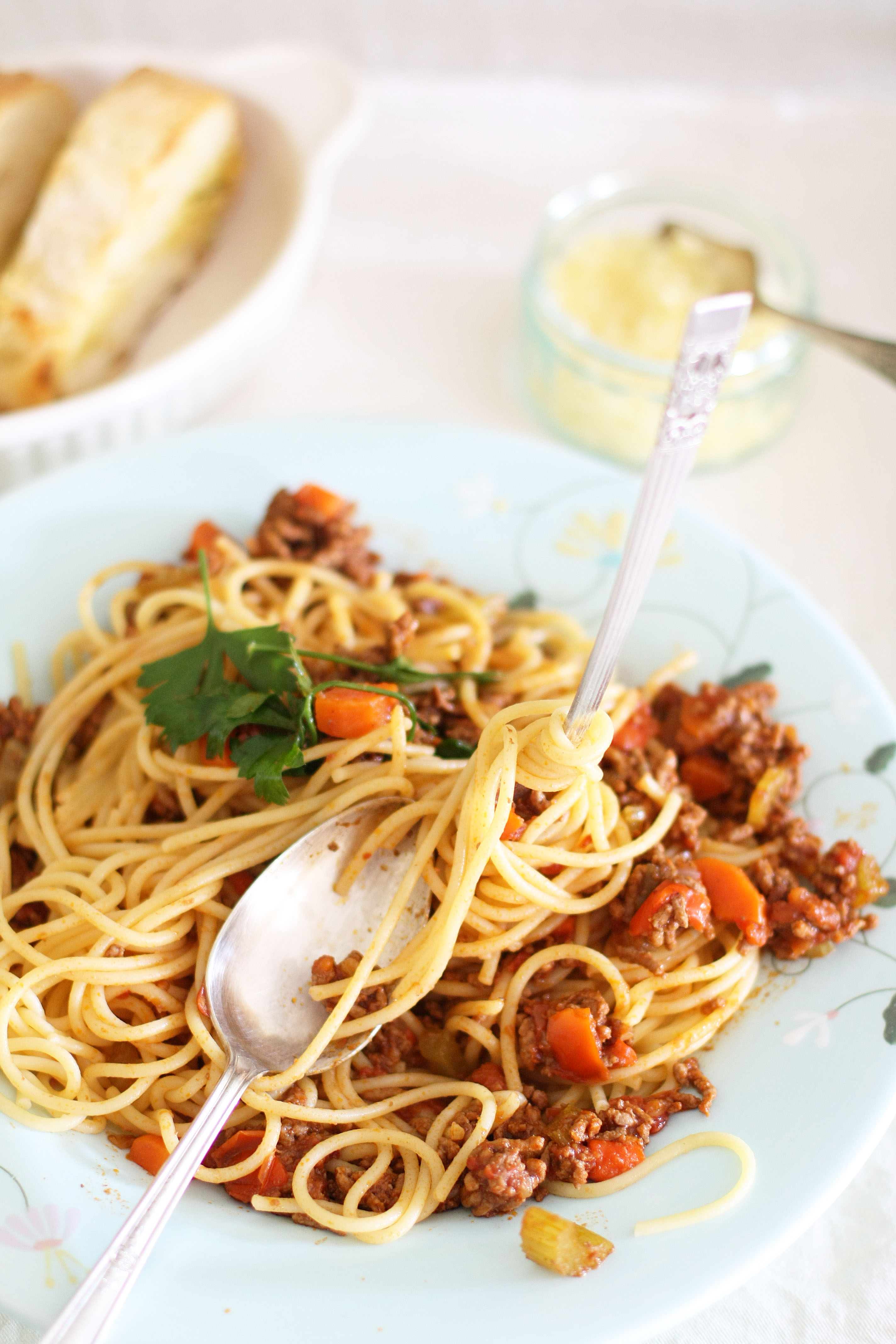 Spag Bol a splash of vanilla