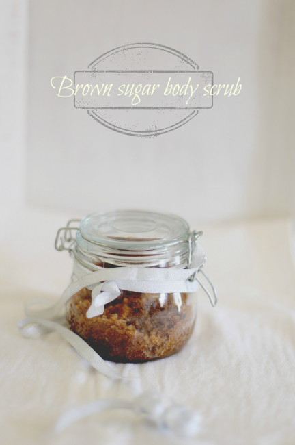 brown sugar body scrub