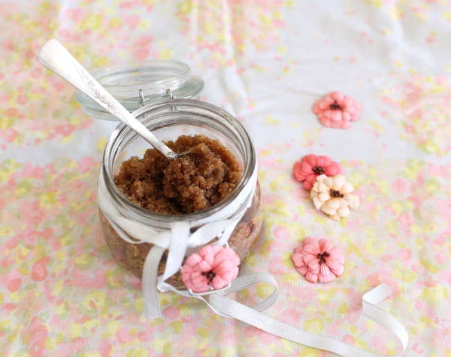 brown sugar body scrub