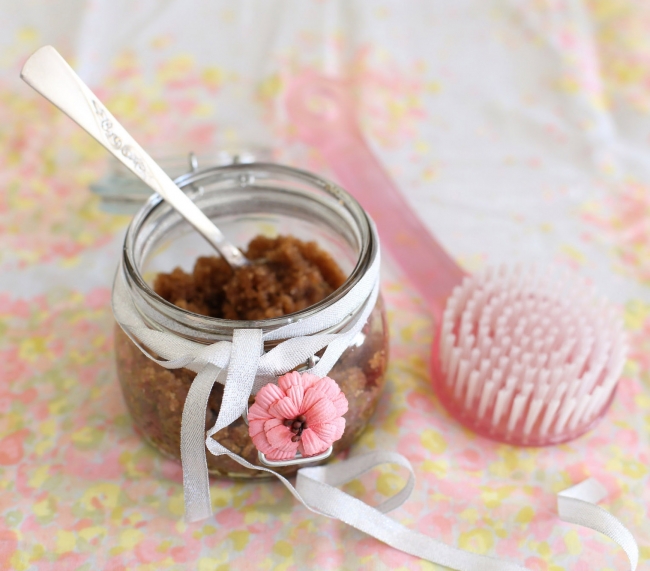 brown sugar body scrub