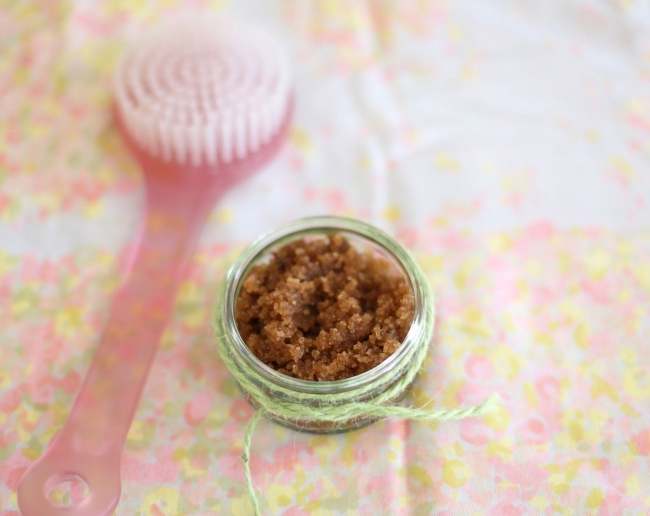 brown sugar body scrub