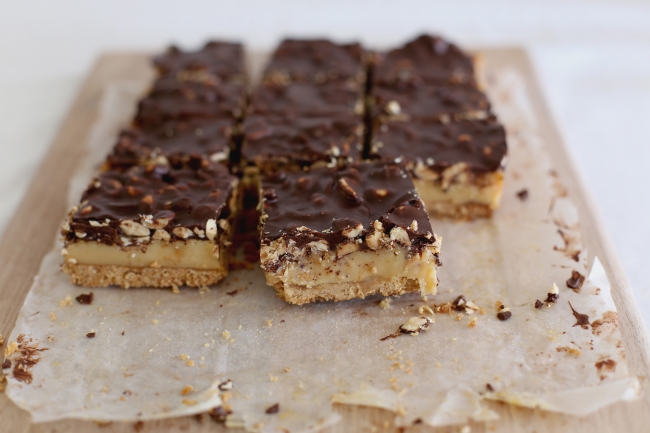 caramel slice