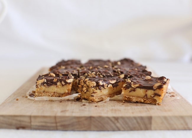 caramel slice