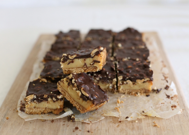 caramel slice