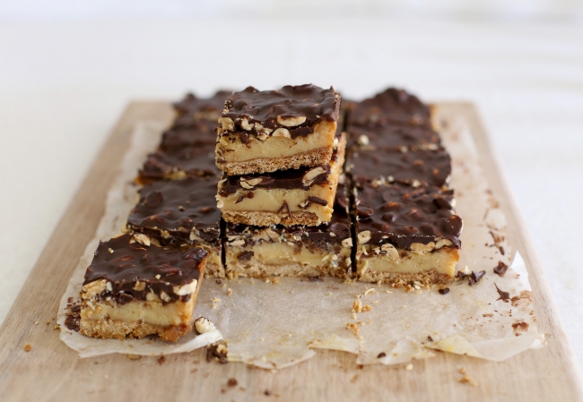 caramel slice