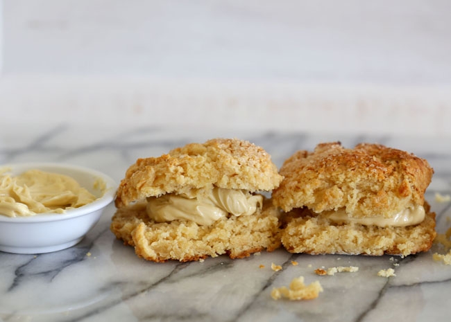 golden syrup scones