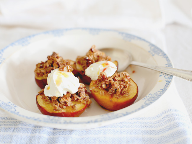 roast peaches 