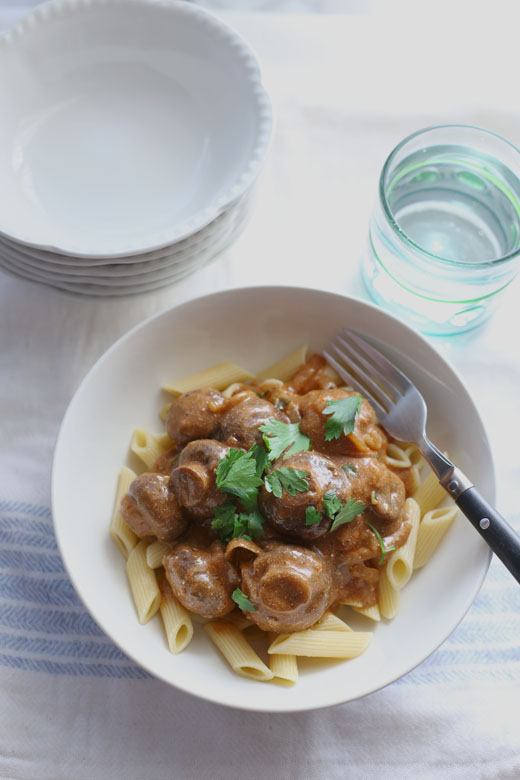 vegie stroganoff