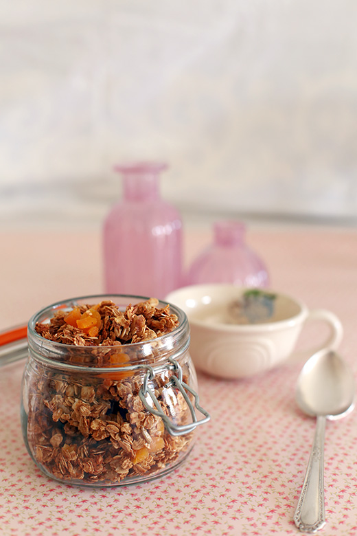 ginger spice granola l a splash of vanilla