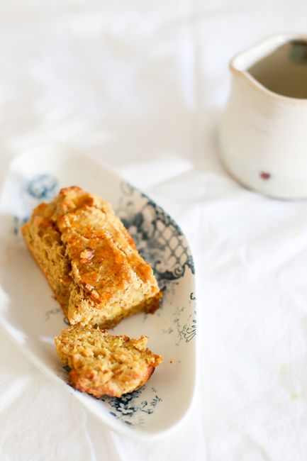 Orange almond loaf cakes l a splash of vanilla