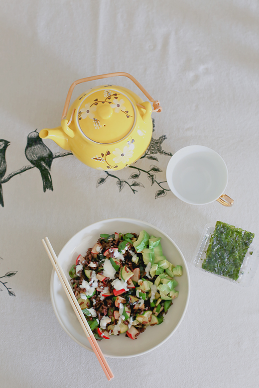 Sushi bowl l a splash of vanilla