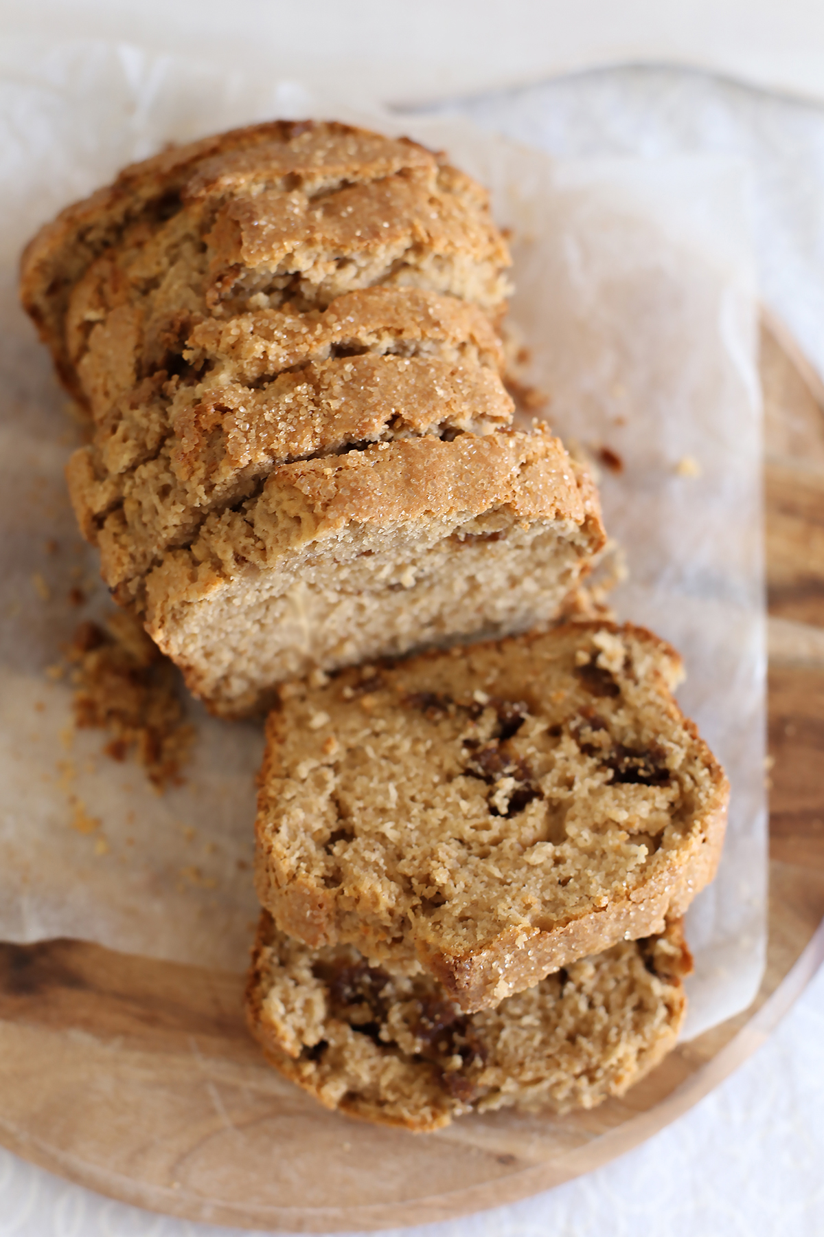 Cookie butter chip loaf l a splash of vanilla