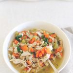 Chicken white bean soup with ginger & chilli Chicken white bean soup with ginger & chilli