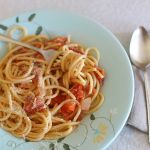 Bucatini all’amatriciana Bucatini all’amatriciana