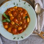 Baked gnocchi, meatball & mozzarella bake Baked gnocchi, meatball & mozzarella bake
