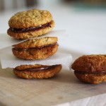 ANZAC day baking – anzac biscuits with nutella filling