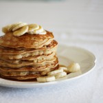Date and banana pancakes