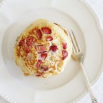 Sophie’s Dahl’s strawberry ricotta pancakes