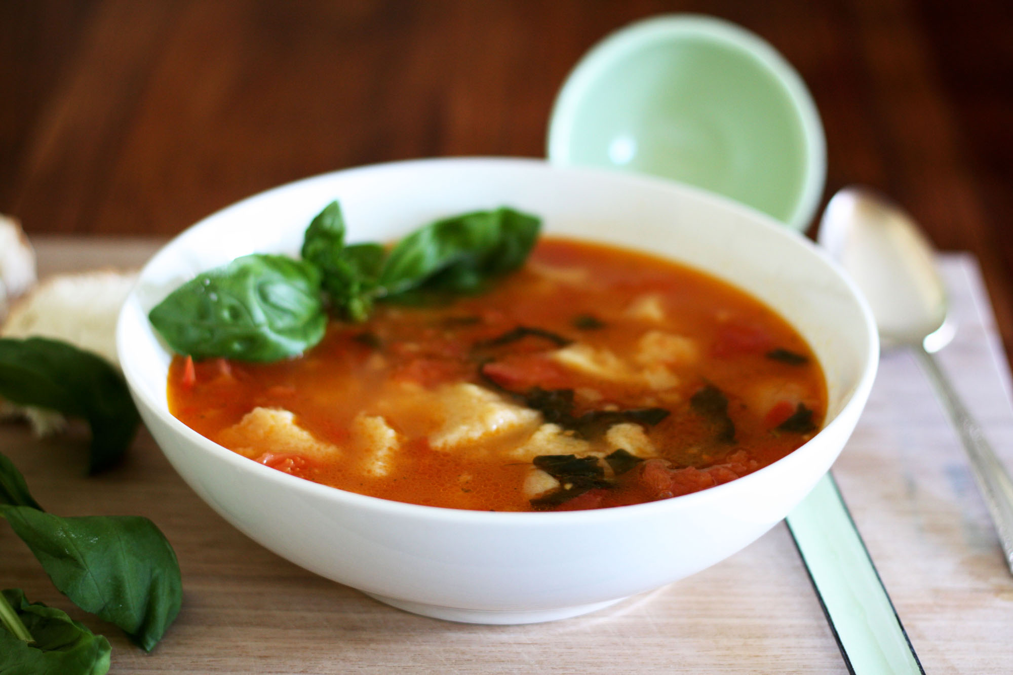 Tuscan Tomato Bread Soup (No Croutons Required Challenge) | a splash of ...