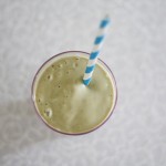 Avocado almond smoothie