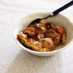 Brioche bread pudding