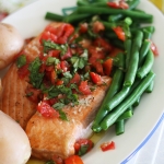 Product Review – Tassal fresh salmon and a recipe for Christmas baked salmon with tomato basil salsa