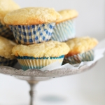 Lemon streusel muffins with home made lemon butter