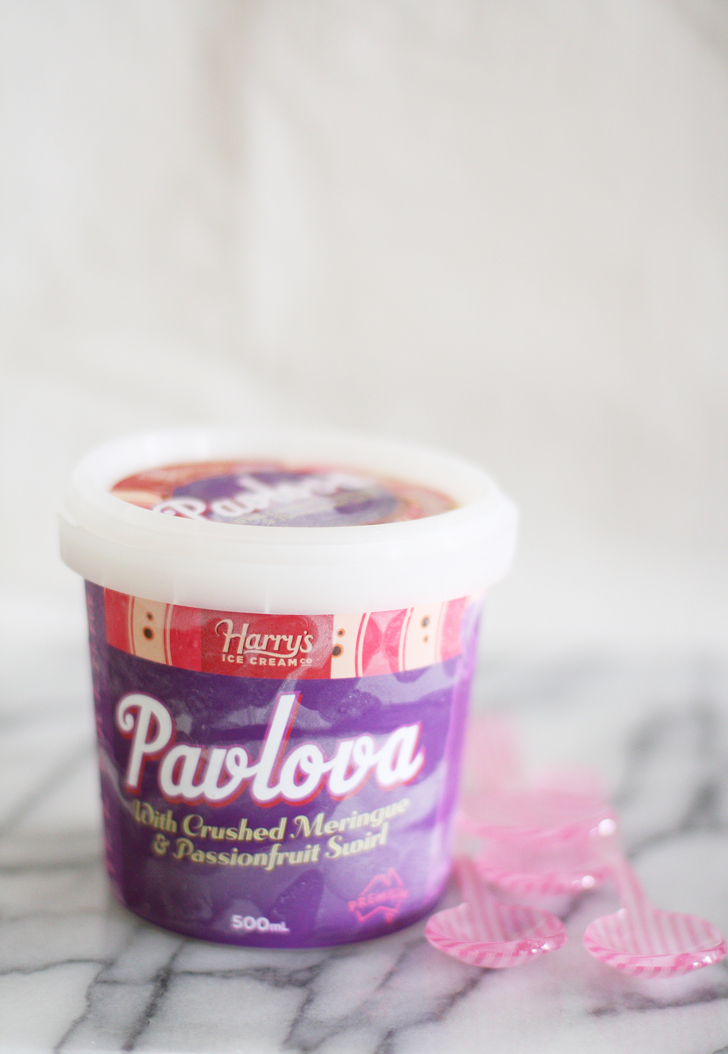 Harry’s Ice Cream Co product review a splash of vanilla