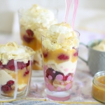 Lemon raspberry trifle with Limoncello