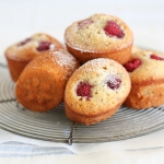Lime raspberry friands