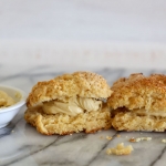 Australia Day golden syrup scones with golden syrup butter