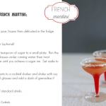 Cocktail Fridays: French martini