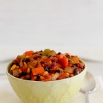 Three bean chilli con carne