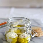 Sweet chilli labneh (or labna)