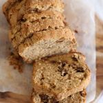 Speculoos (cookie butter) chip loaf