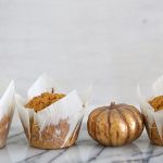 Spicy pumpkin & date muffins